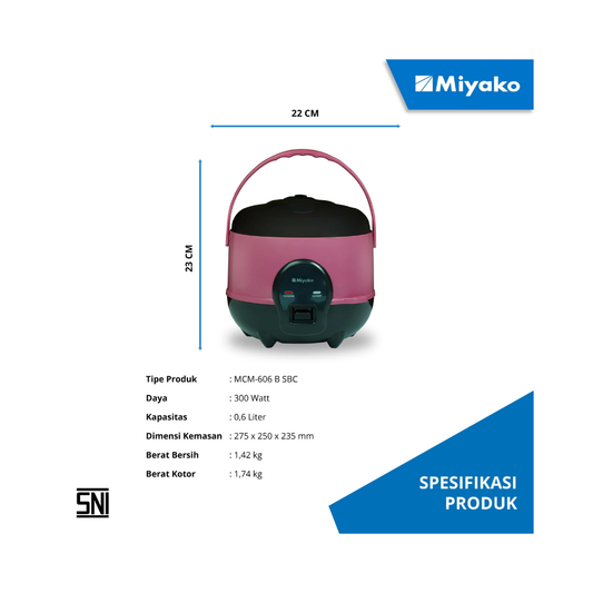 MAGICCOM MIYAKO 606SBC