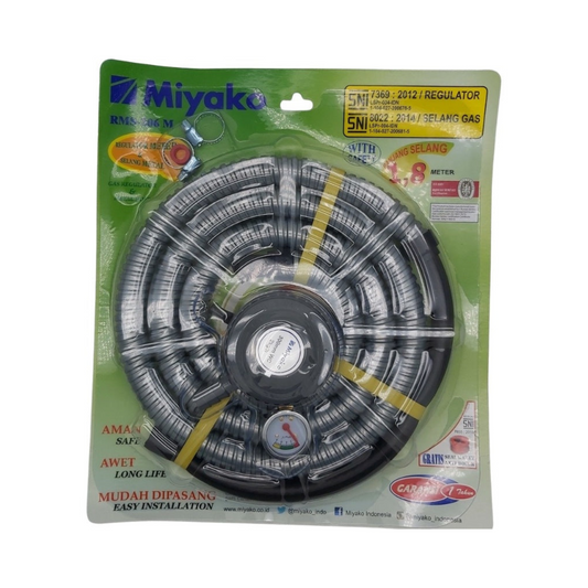 SELANG GAS KOMPLIT MIYAKO 206M