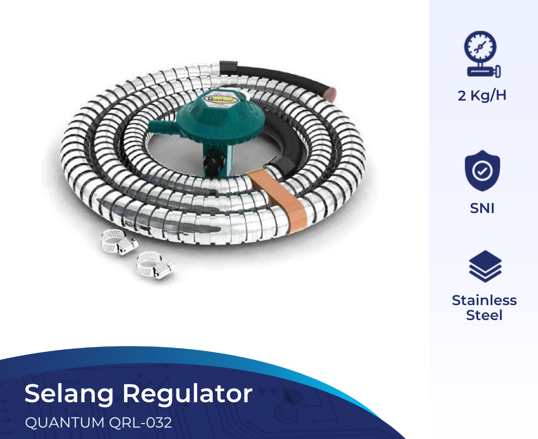 SELANG GAS KOMPLIT QUANTUM 232/032