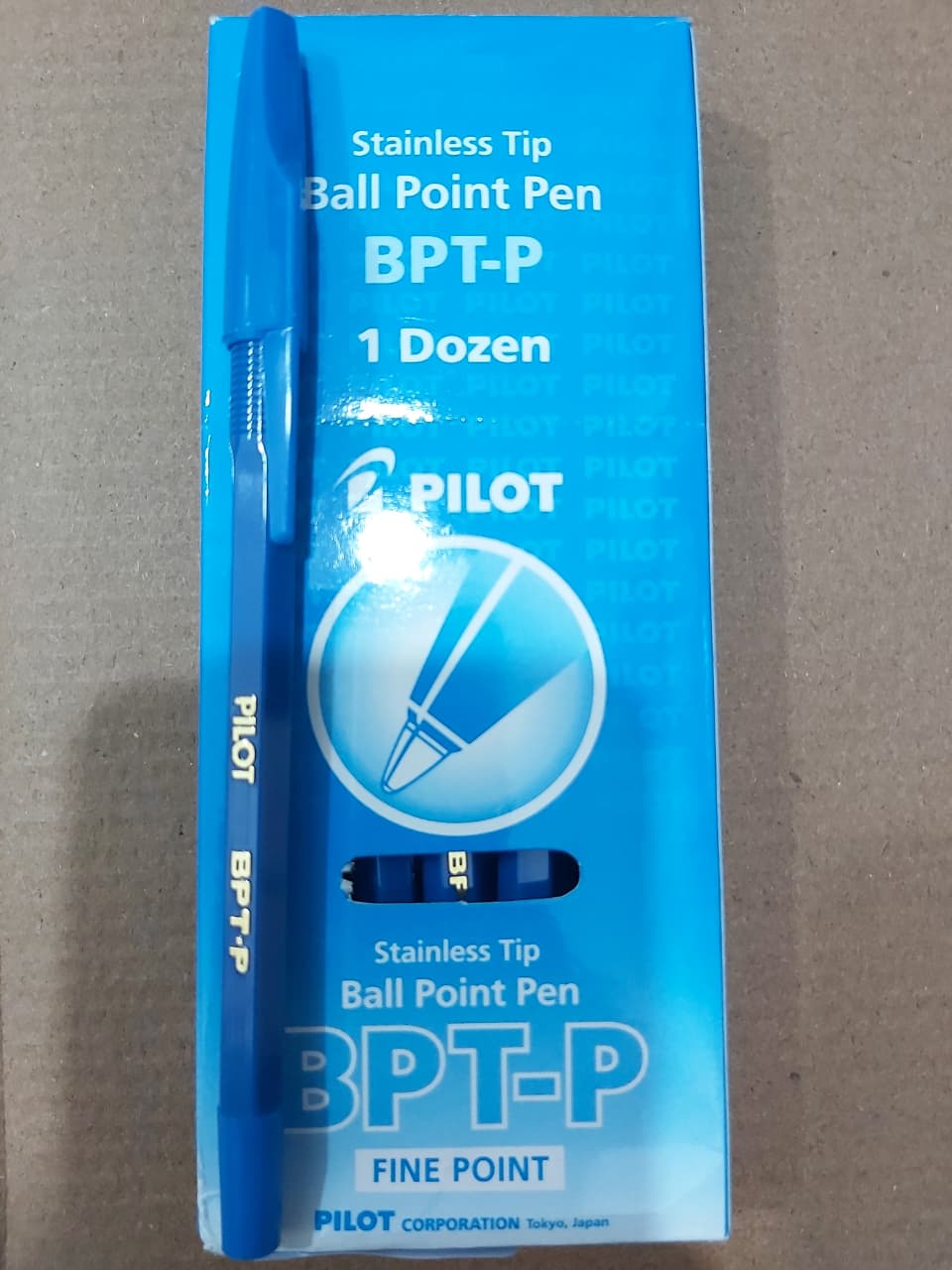 Pilot Pulpen BPT-P Fine Point 0,7 mm Biru Paket 12/36 Pcs