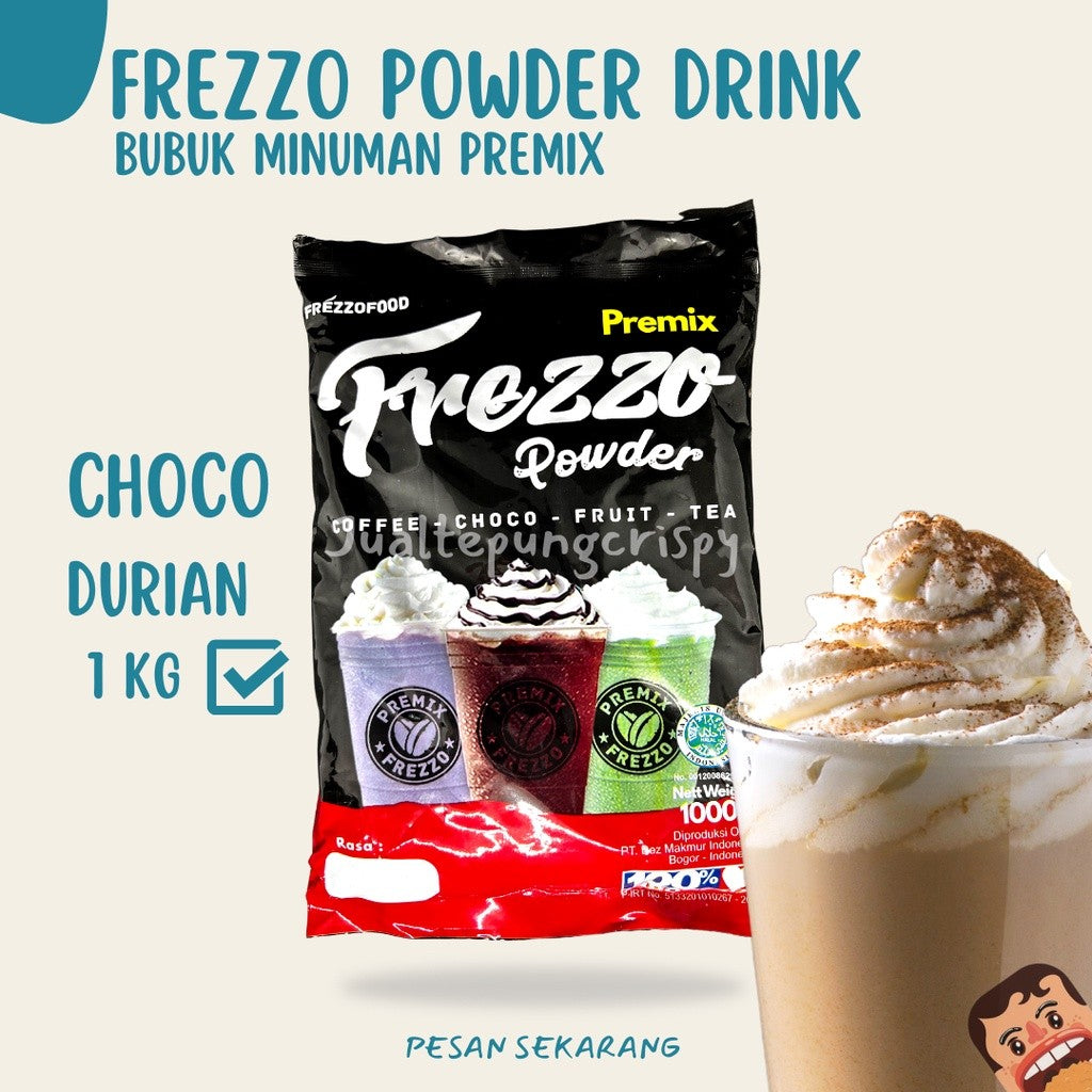 FREZZO BUBUK MINUMAN RASA CHOCO DURIAN 1 KG [TC]