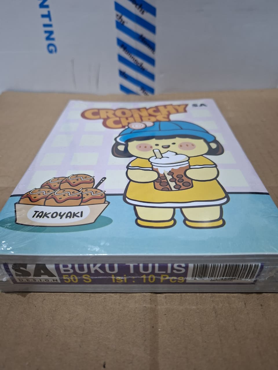 SA Buku Tulis Crunchy Chilly 50 Lembar Paket 10/50 Buku