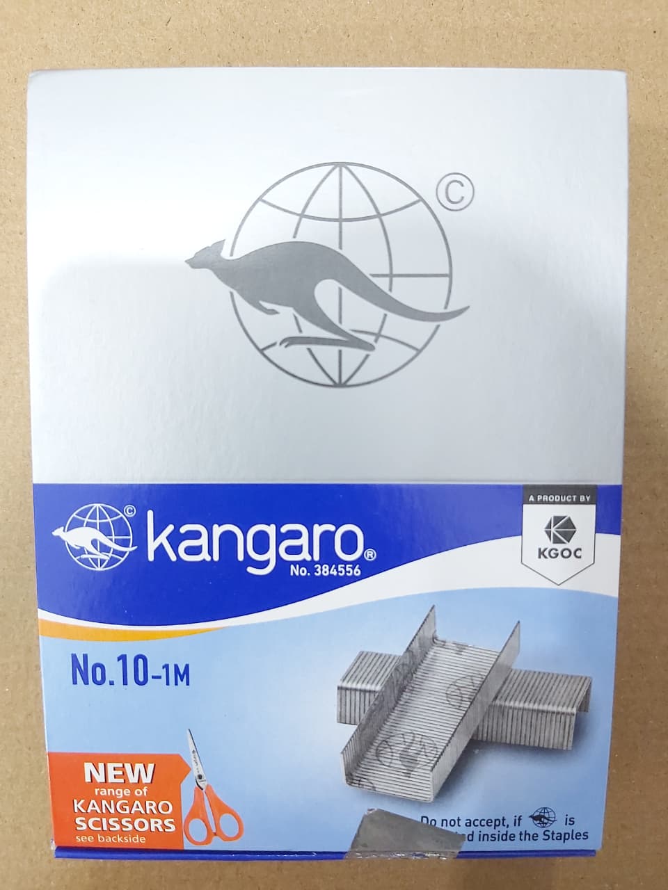 Kangaro Isi Staples No.10-1M Paket 20/100 Kotak