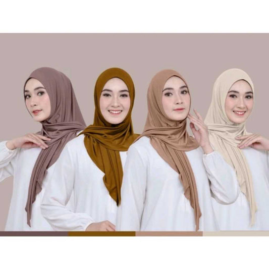 HIJAB SEGITIGA JERSEY (ISI 3 PCS)