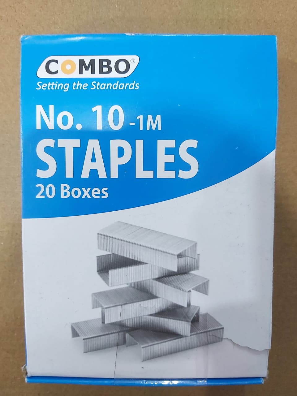 Combo Isi Staples No.10-1M Paket 20/100 Kotak
