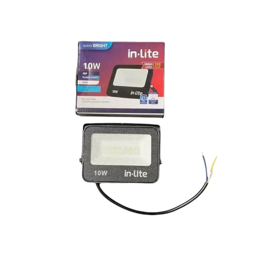 LAMPU SOROT FLOOD LIGHT IN LITE 10W (060)