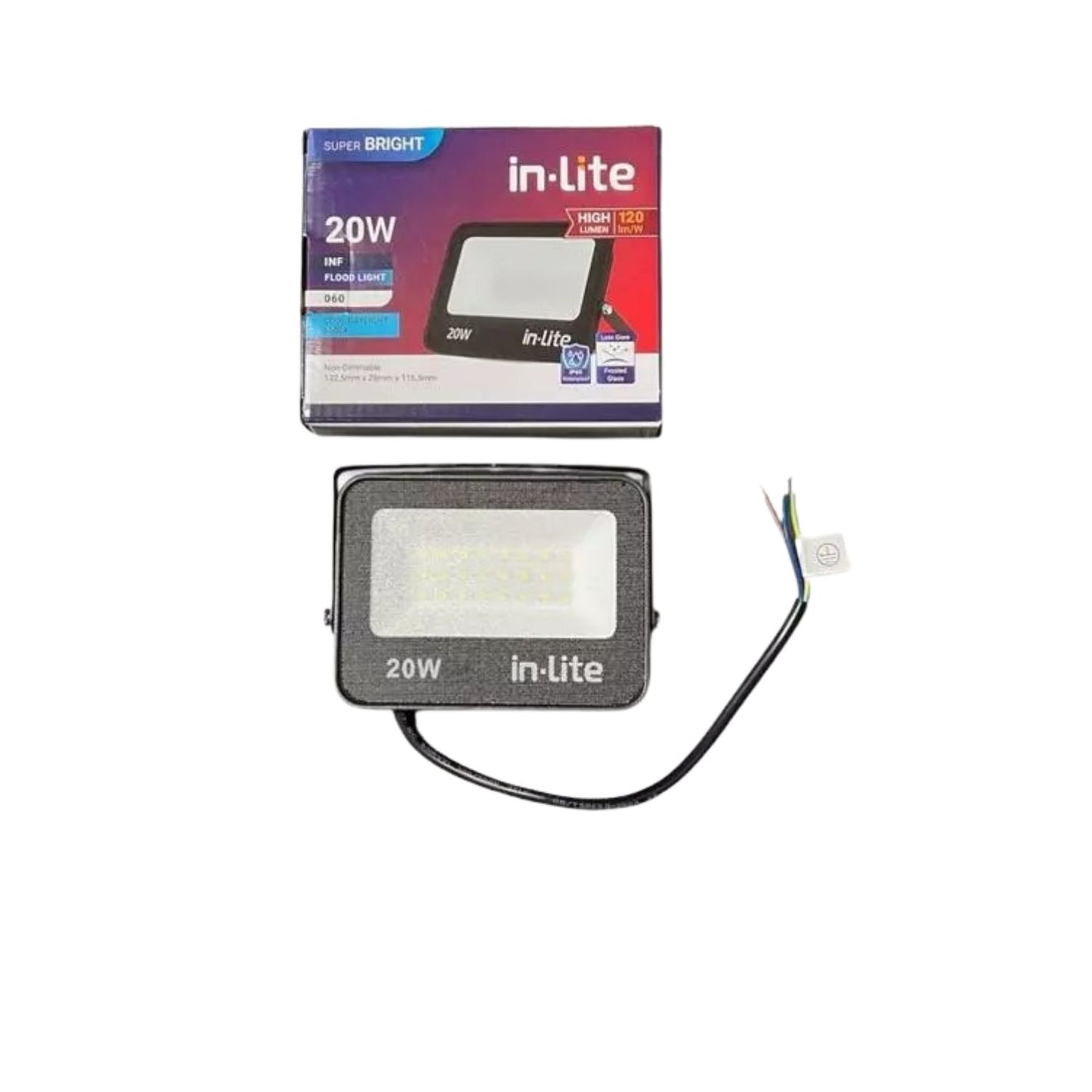 LAMPU SOROT FLOOD LIGHT IN LITE 20W (060)