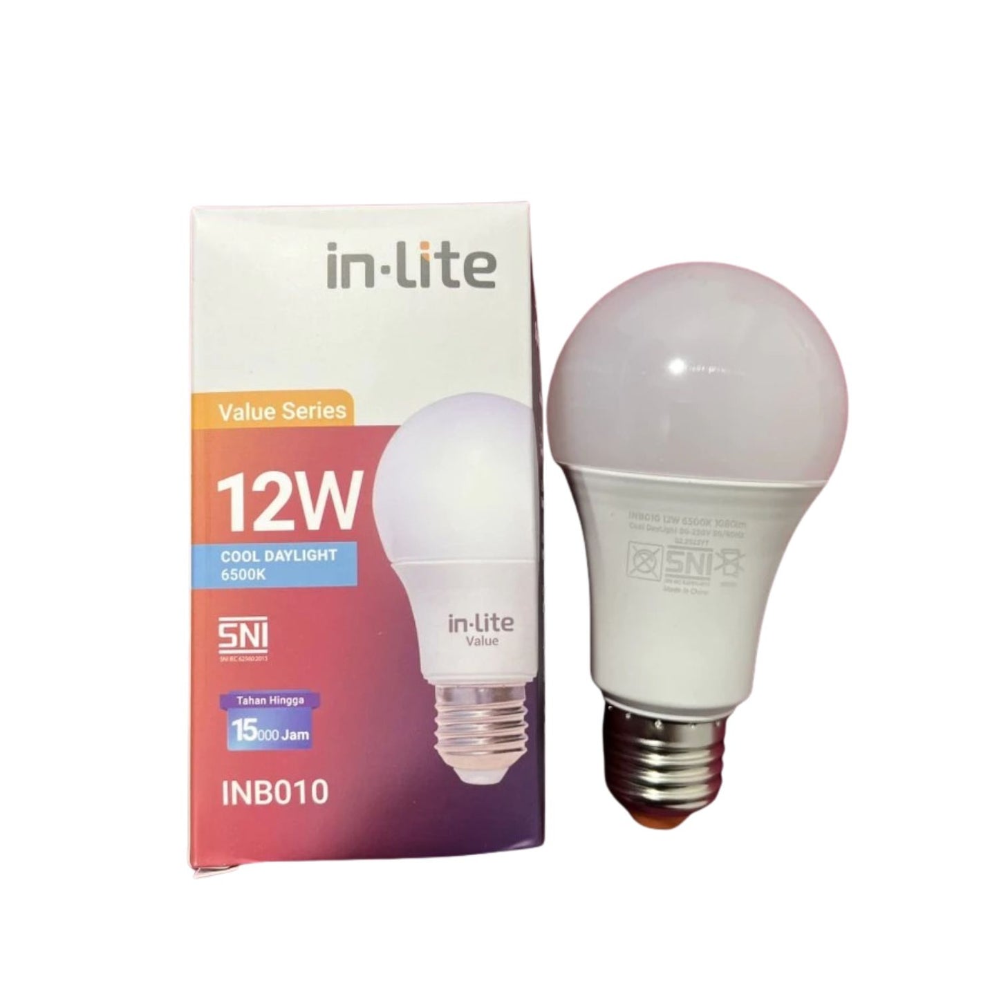 BOLA BULB LIGHT IN-LITE 12W (INB010)
