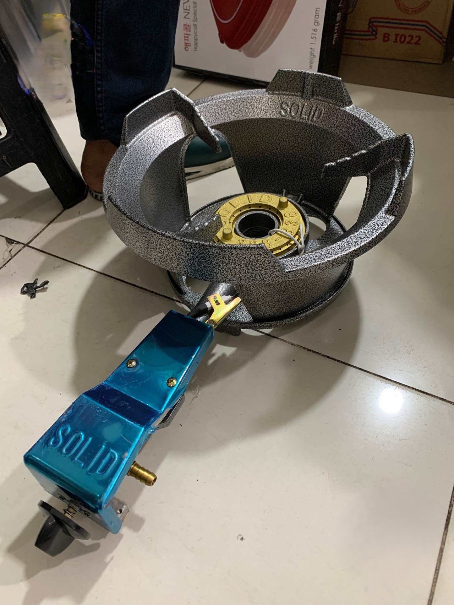 HIGH PRESS SOLID IRON STOVE 338