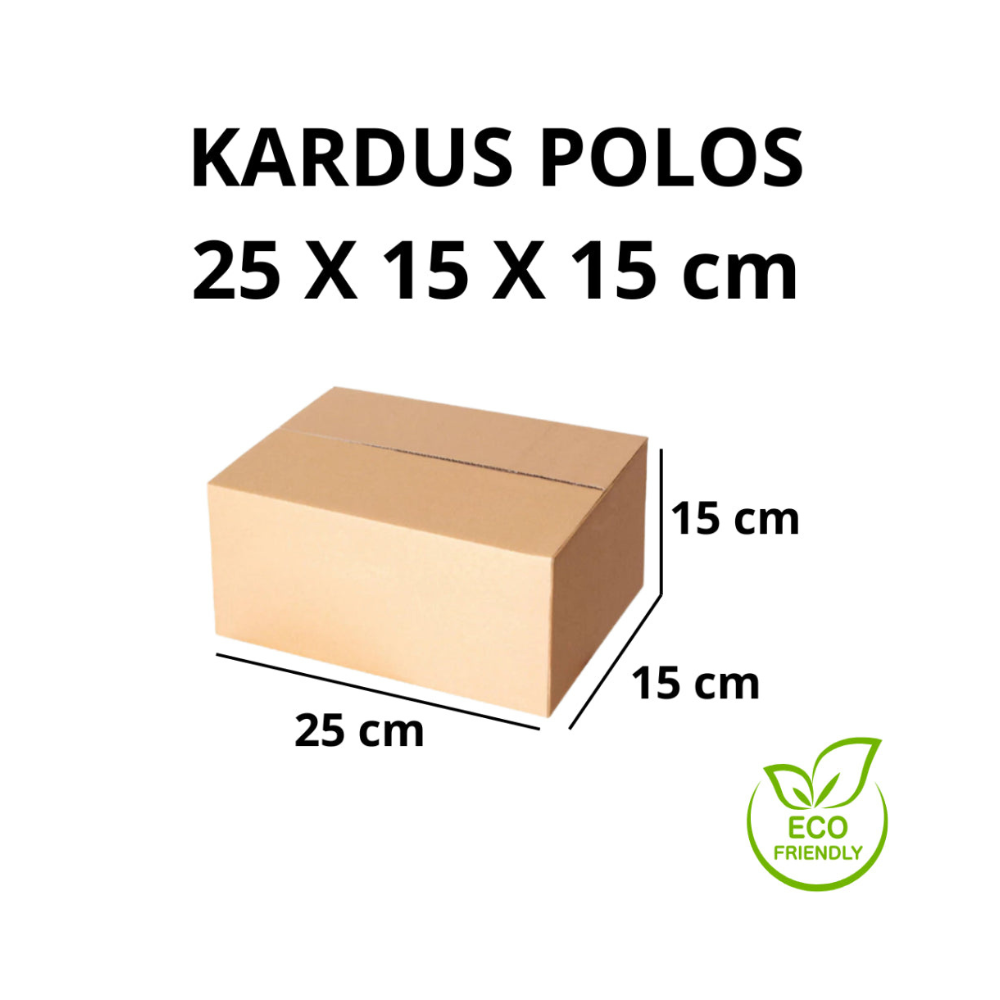 SINGLE WALL PACKING BOX (M125X3) 25X15X15