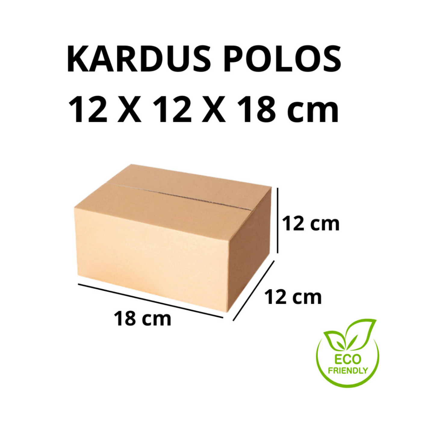 SINGLE WALL PACKING BOX (M125X3) 12X12X18