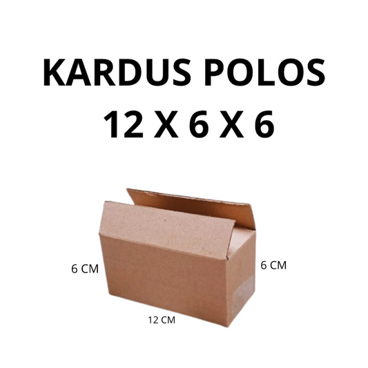 KOTAK PACKING SINGLE WALL (M125X3) 12X6X6