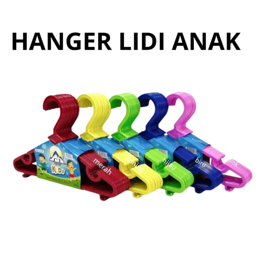 HANGER LIDI ANAK KIDS UKURAN KECIL