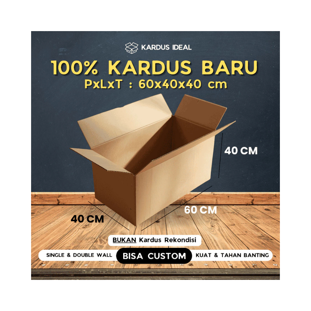 KOTAK PACKING SINGLE WALL 60X40X40