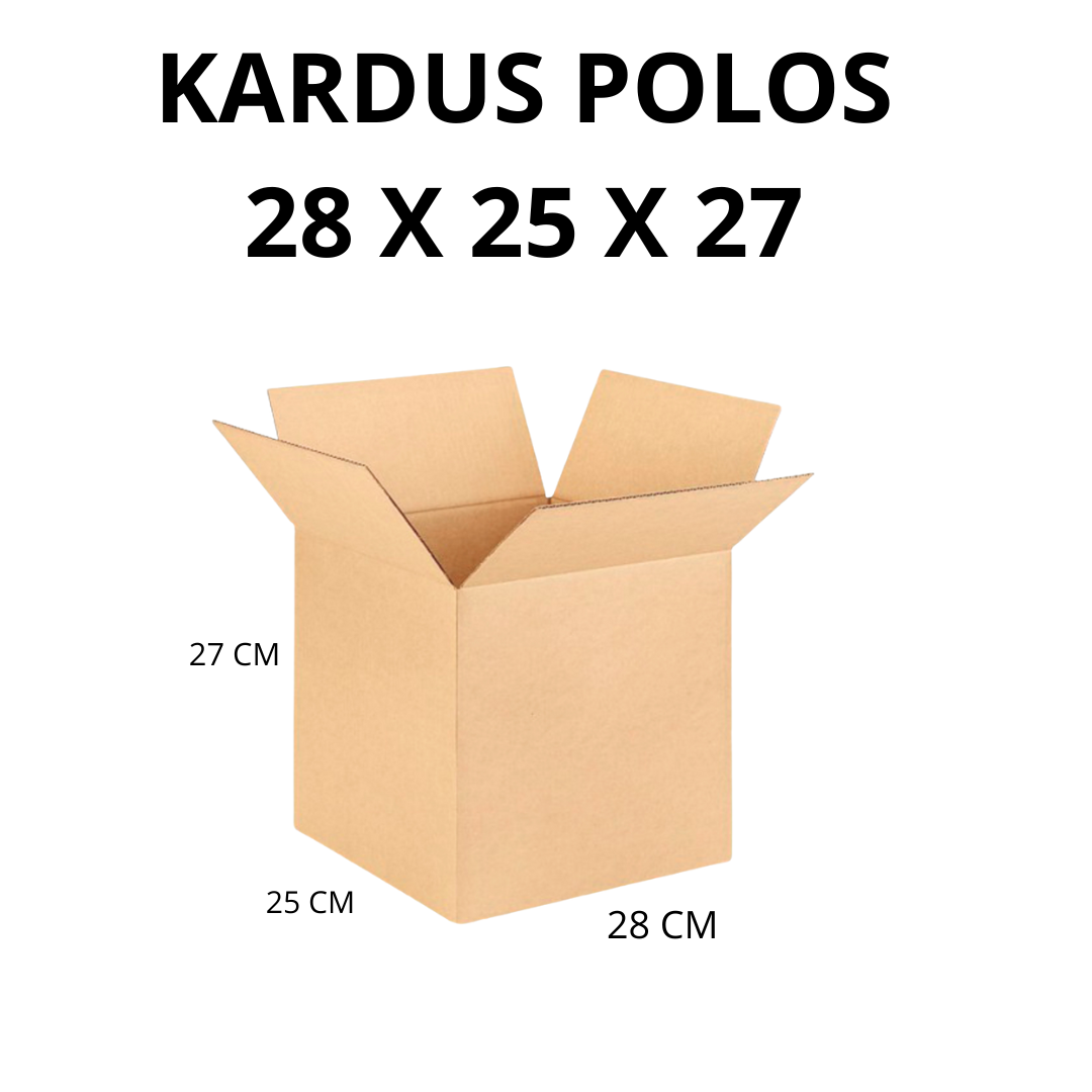 KOTAK PACKING SINGLE WALL 28X25X27