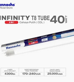 LAMPU T8 INFINITY 40W HANCH (2IN1)