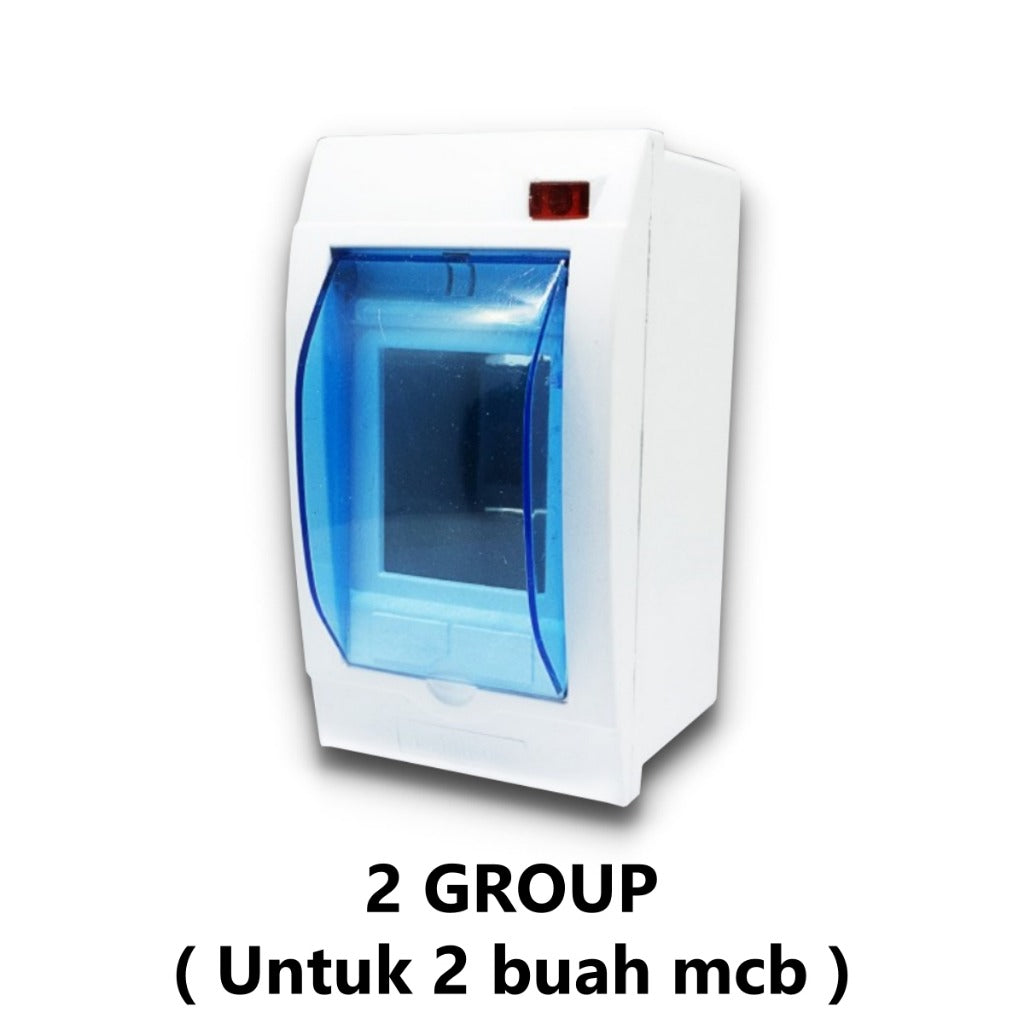 BOX MCB 2 GROUP DUTRON (TUTUP+L)