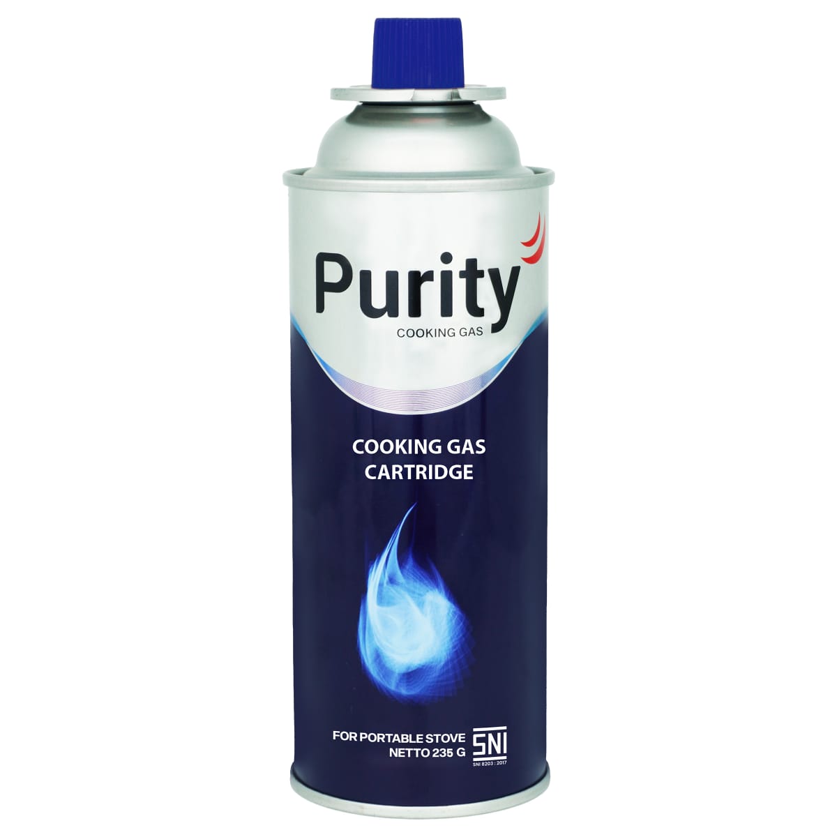 GAS PORTABLE PURITY 235G/COOKING GAS CARTRIDGE