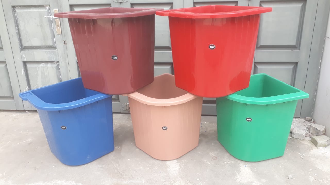 BAK MANDI AIR SUDUT OVAL KAMAR MANDI PVC (120 LITER)