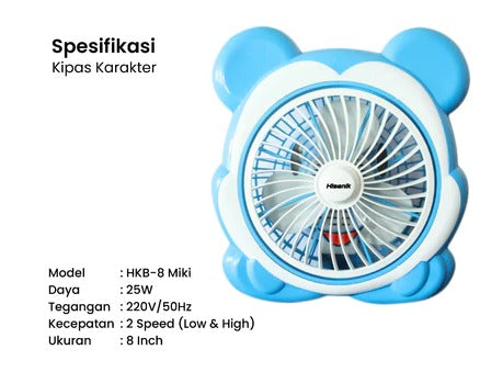 DESKFAN KARAKTER HISENIK MIKI