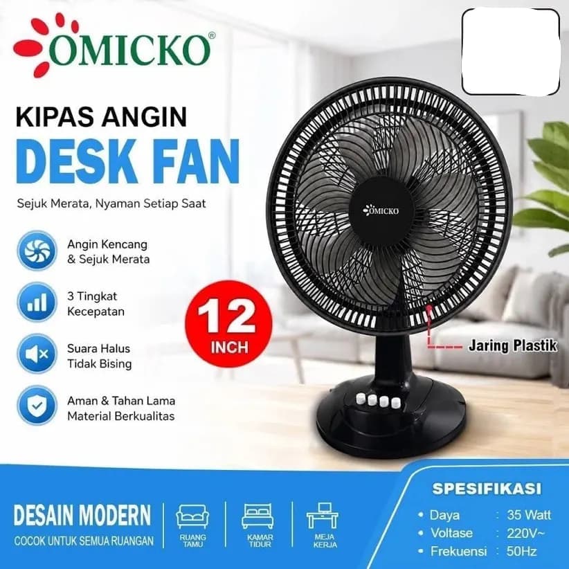 DESKFAN 12 OMICKO