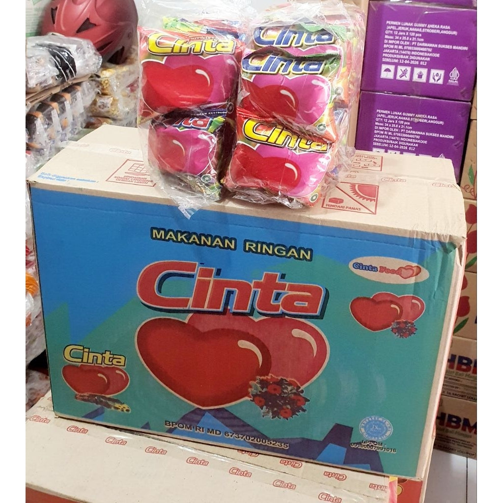 SNACK CINTA 1 DUS ISI 80