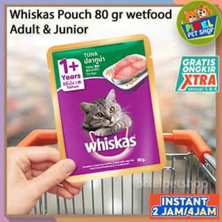 MAKANAN KUCING WHISKAS SACHET - TUNA