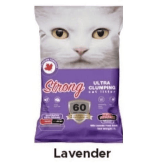 PASIR KUCING STRONG LAVENDER 5 LITER