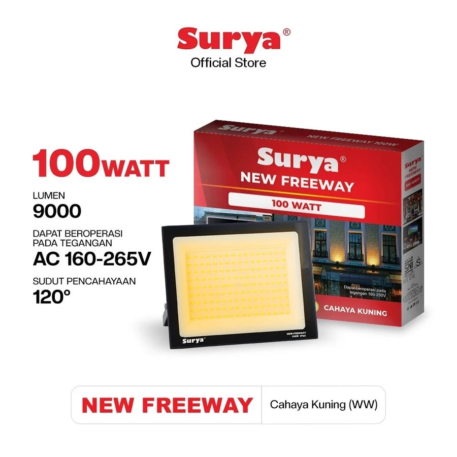 100W WW SOLAR FREEWAY SPOTLIGHT
