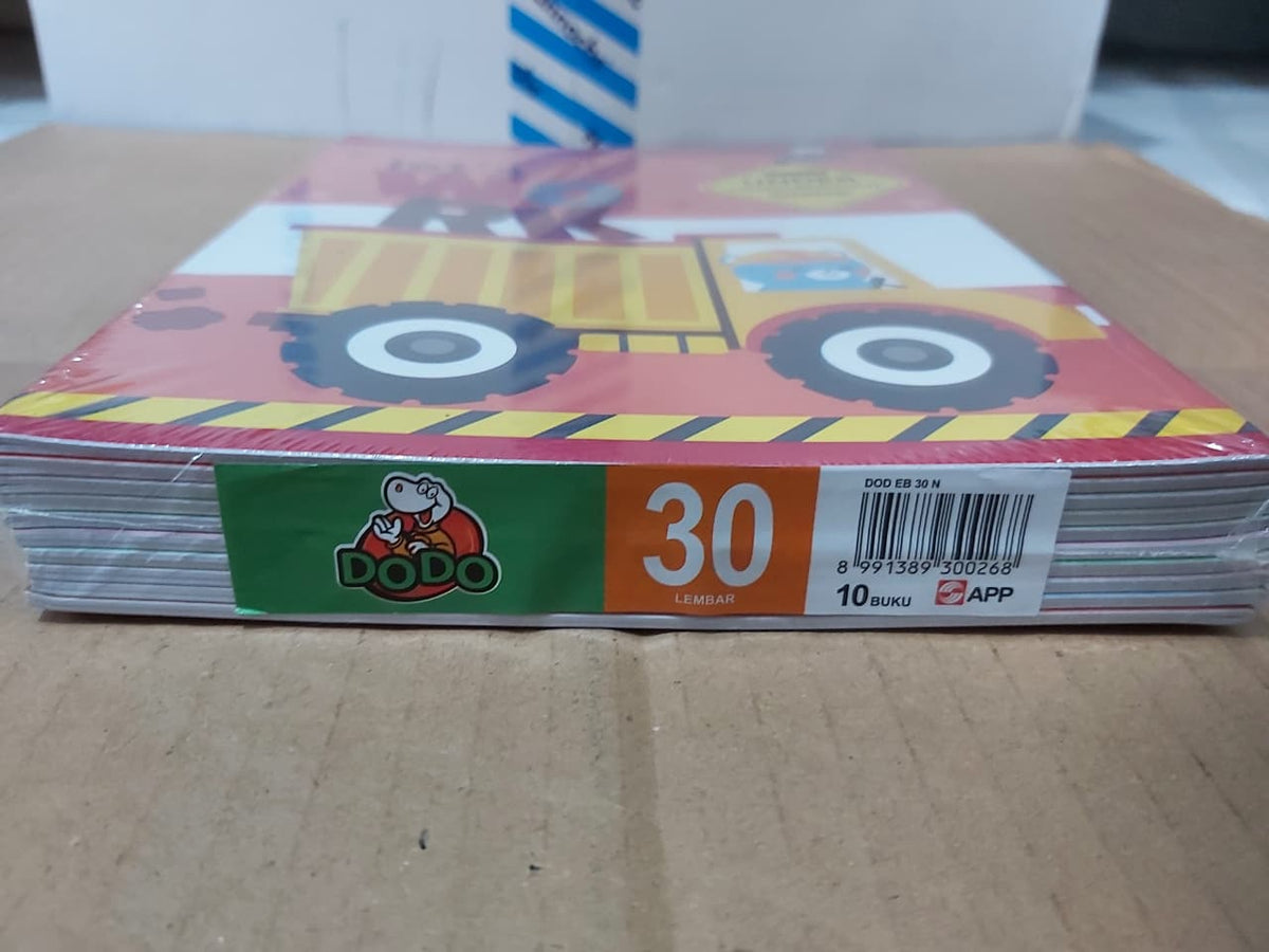 Dodo Buku Tulis 30 Lembar Paket 10/50 Buku