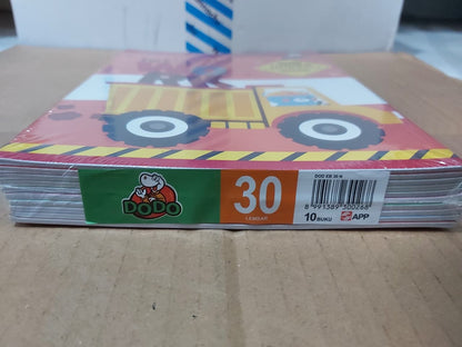 Dodo Buku Tulis 30 Lembar Paket 10/50 Buku
