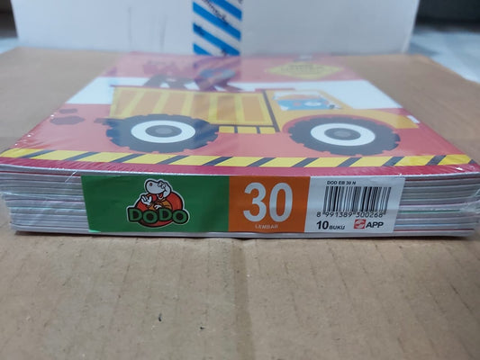 Dodo Buku Tulis 30 Lembar Paket 10/50 Buku