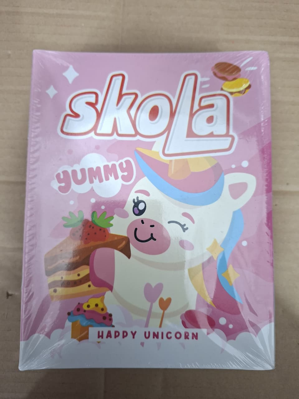 Skola Buku Tulis Yummy Happy Unicorn 58 Lembar Paket 10/50 Buku