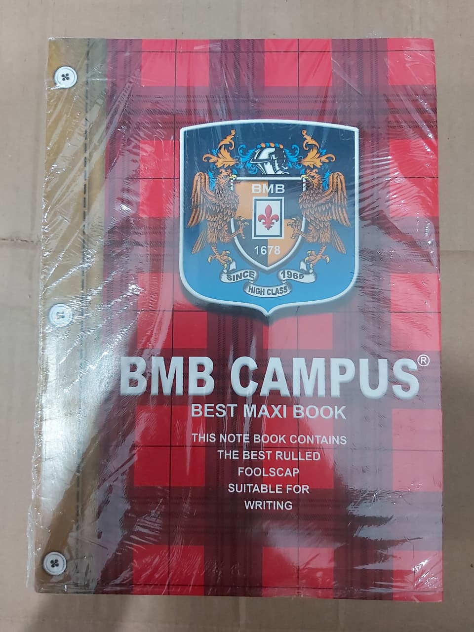 BMB Buku Tulis Campus Best Maxi Book Boxy 70 Lembar Paket 10/50 Buku