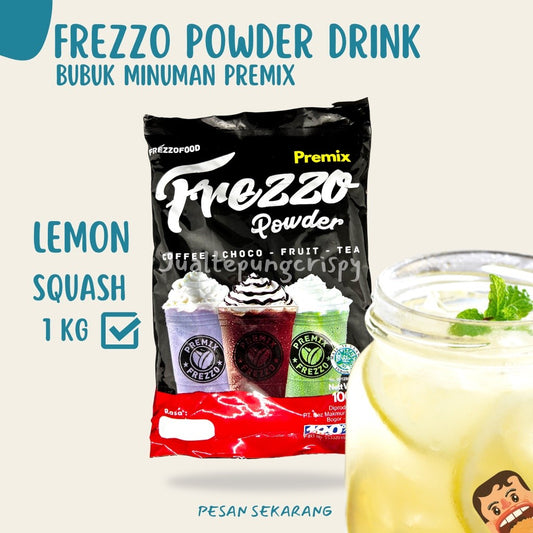 FREZZO BUBUK MINUMAN RASA LEMON SQUASH 1 KG [TC]