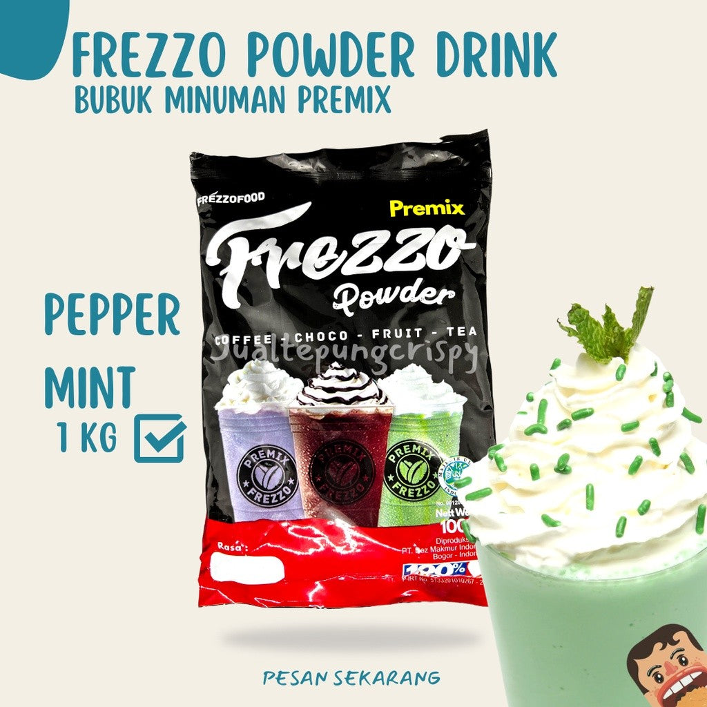 FREZZO BUBUK MINUMAN RASA PEPPERMINT 1 KG [TC]