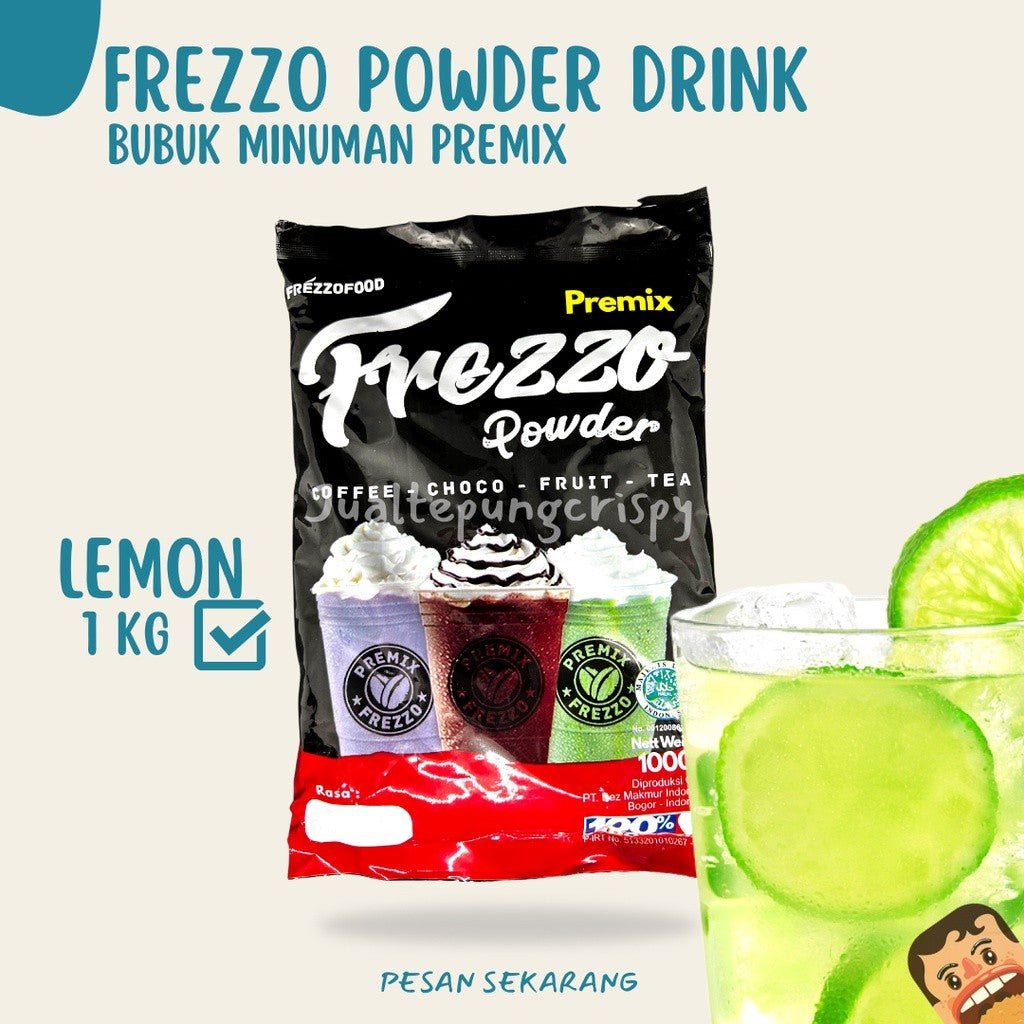 FREZZO BUBUK MINUMAN RASA LEMON 1 KG [TC]