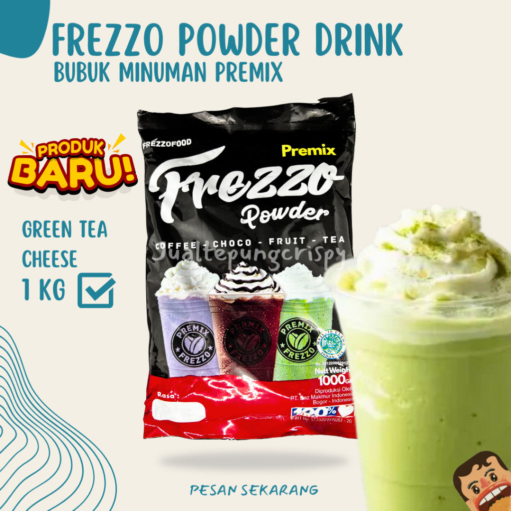 FREZZO BUBUK MINUMAN RASA GRENTEA CHEESE  1 KG [TC]