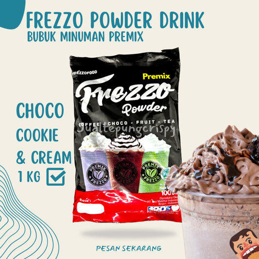 FREZZO BUBUK MINUMAN COKLAT COOKIE & CREAM 1 KG [TC]