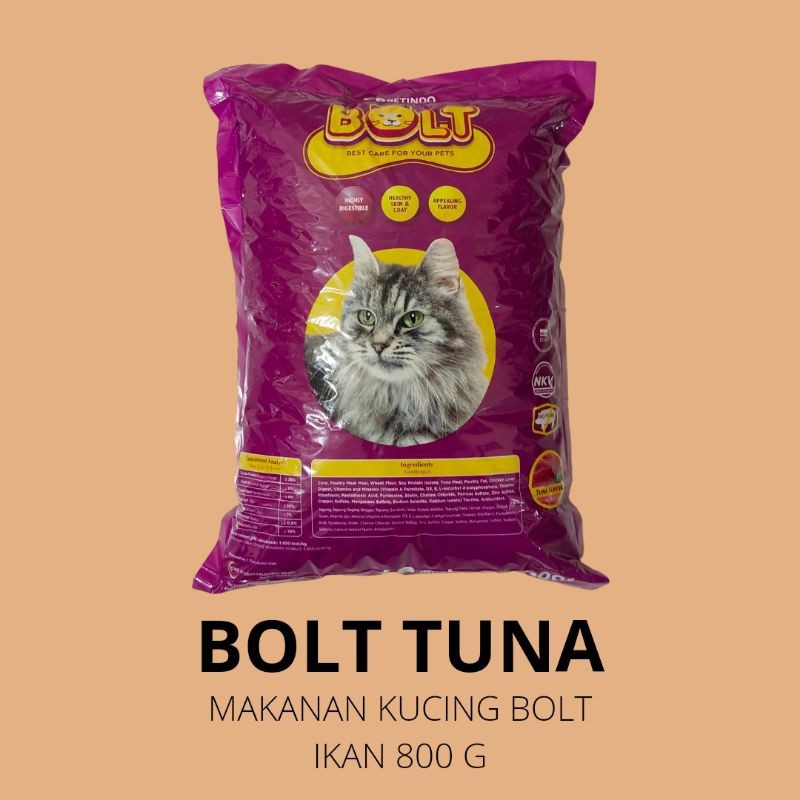 MAKANAN KUCING BOLT - 800GR TUNA