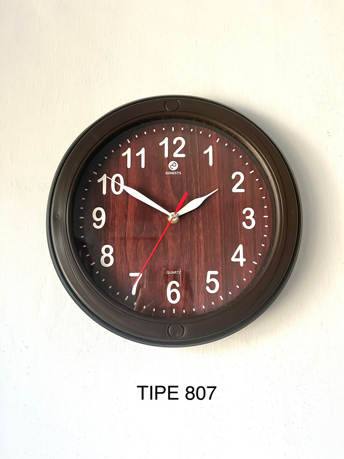 JAM DINDING GENESYS 807 (29CM/KAYU)