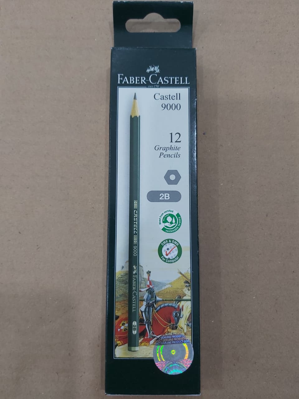 Faber-Castell Pensil 2B Castell 9000 Paket 12/36 Pcs
